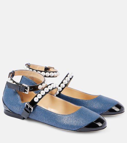 Ballerine Mary Jane in denim - Mach & Mach - Modalova