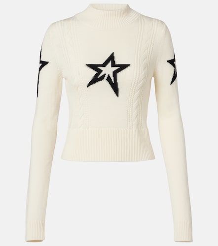Intarsia wool sweater - Perfect Moment - Modalova