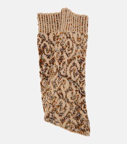 Guanti senza dita in misto lana - Dries Van Noten - Modalova