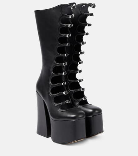 Kiki leather knee-high boots - Marc Jacobs - Modalova