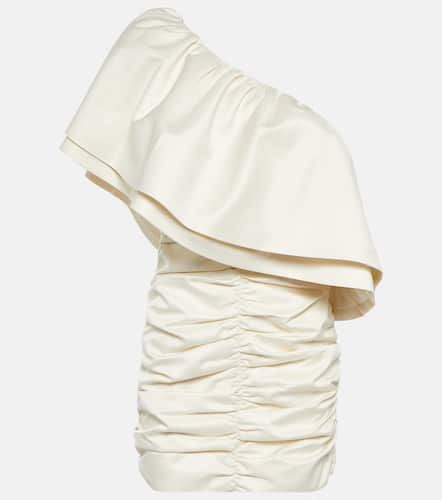 Vestido corto de sarga fruncido - Rotate - Modalova