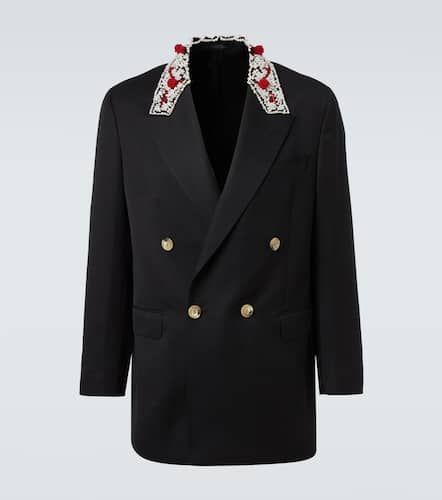 Blazer doppiopetto con perline - Simone Rocha - Modalova