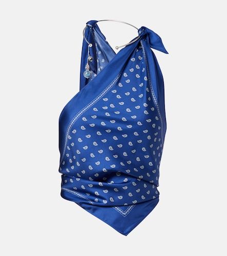 Top Bandana de seda drapeado - Christopher Esber - Modalova