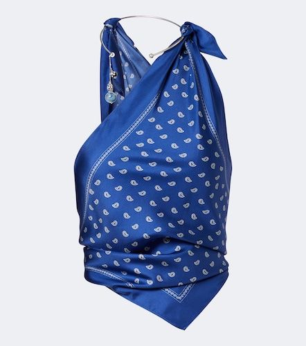 Top Bandana de seda drapeado - Christopher Esber - Modalova