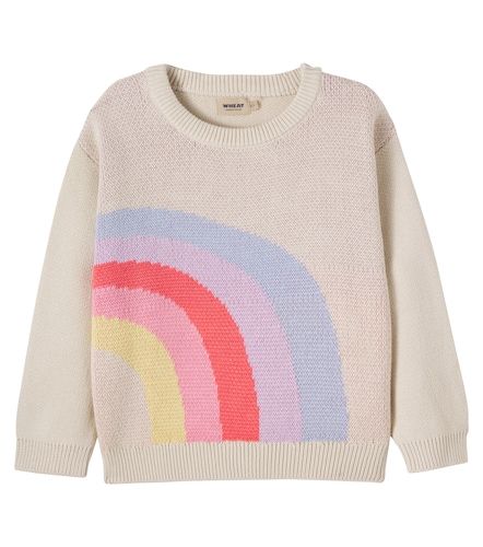 Jersey Solveig de algodón en jacquard - Wheat - Modalova