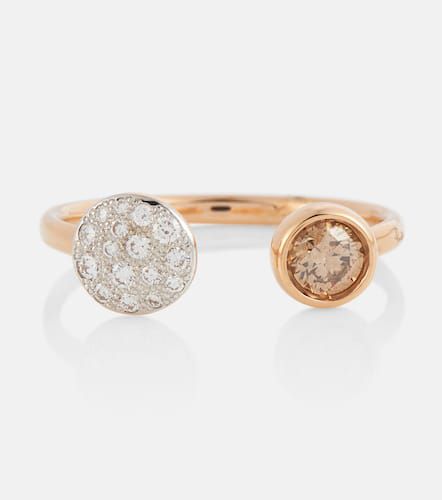 Sabbia 18kt rose ring with diamonds - Pomellato - Modalova
