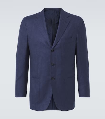 Kiton Blazer de lana y cachemir - Kiton - Modalova