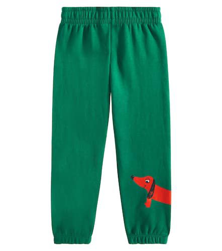 Dog printed cotton sweatpants - Mini Rodini - Modalova