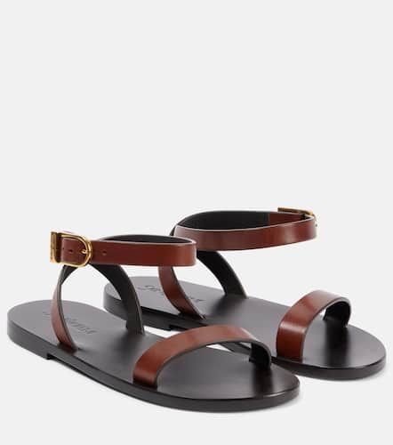 Sandalen Sahara aus Leder - Saint Laurent - Modalova