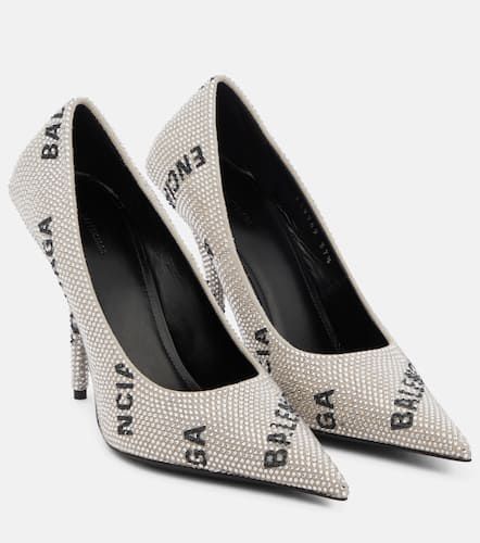 Pumps Square Knife con cristalli - Balenciaga - Modalova