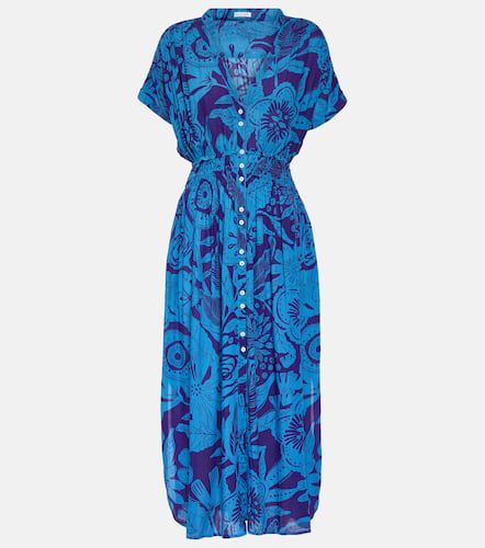 Becky printed midi dress - Poupette St Barth - Modalova