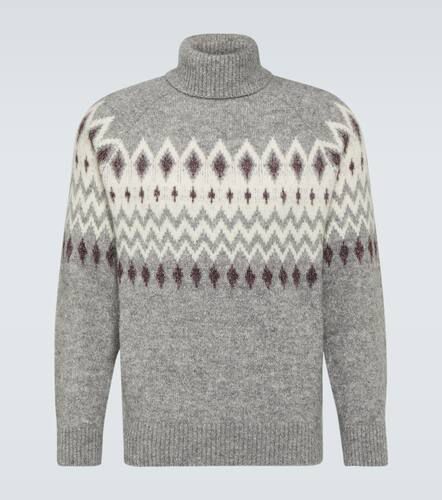 Icelandic jacquard turtleneck sweater - Brunello Cucinelli - Modalova