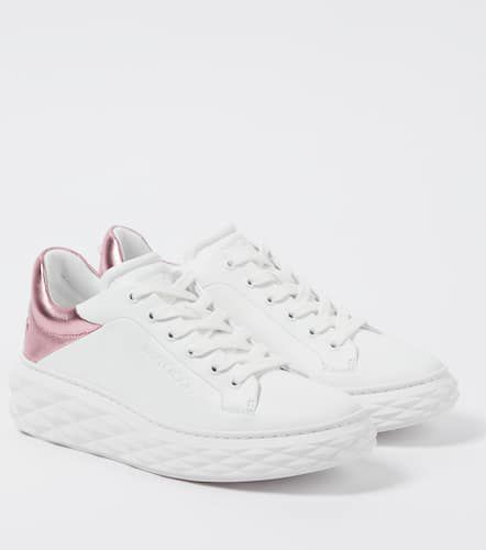 Diamond Maxi/F II leather sneakers - Jimmy Choo - Modalova