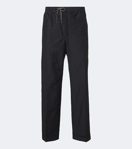 Pantaloni regular in misto cotone e seta - Maison Margiela - Modalova