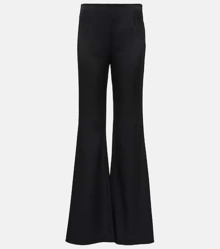 Galvan High-rise flared satin pants - Galvan - Modalova