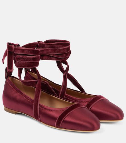 Ballerinas Spencer aus Satin - Malone Souliers - Modalova