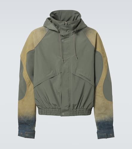 Chaqueta técnica con paneles de denim - Acne Studios - Modalova