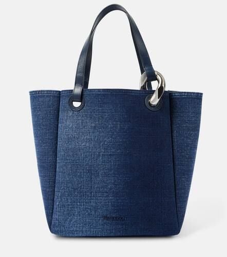 Tote Corner Large de denim - JW Anderson - Modalova