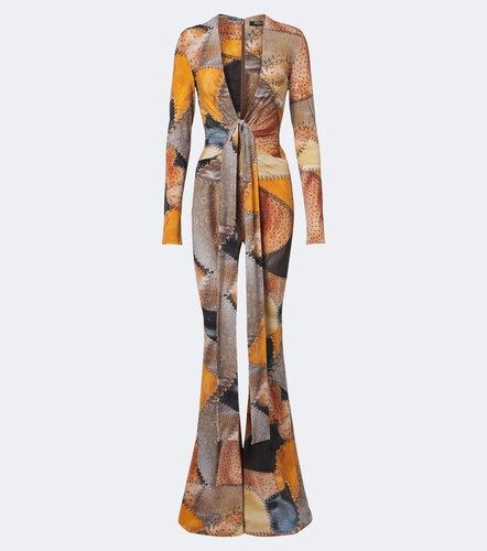 Mono flared Trompe l’œil - Roberto Cavalli - Modalova