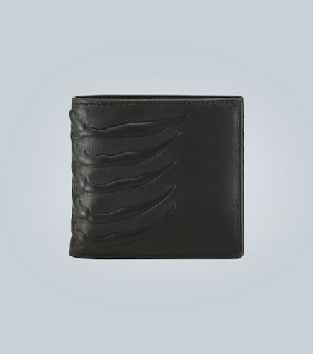 Rib Cage leather wallet - Alexander McQueen - Modalova