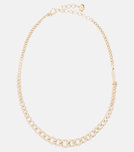 Kt chainlink necklace with diamonds - Shay Jewelry - Modalova