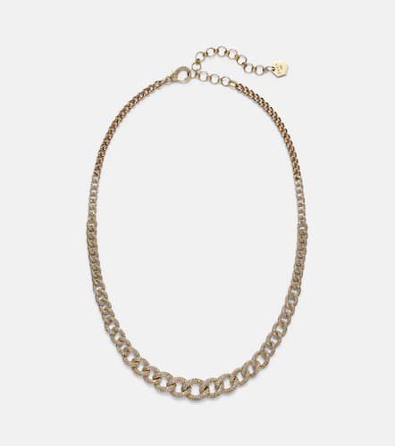 Kt chainlink necklace with diamonds - Shay Jewelry - Modalova