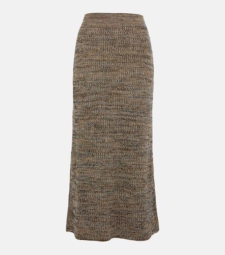 Chloe Cashmere and silk-blend skirt - Chloe - Modalova