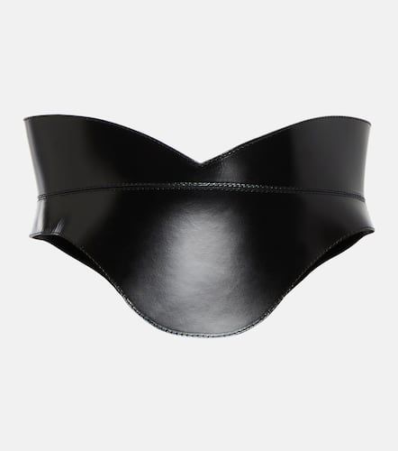 Leather corset belt - Alexander McQueen - Modalova