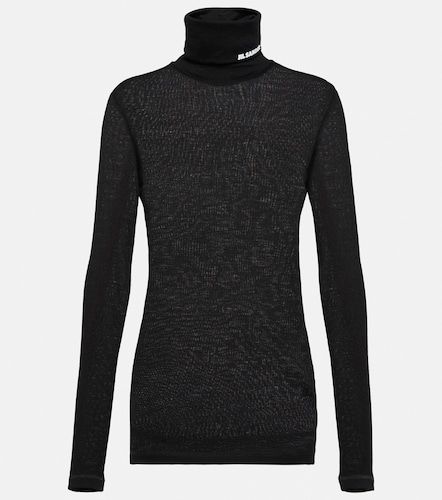 Jil Sander Logo turtleneck sweater - Jil Sander - Modalova