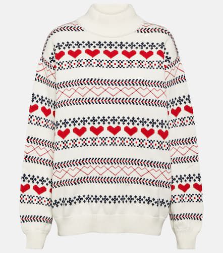 St Moritz Clementine intarsia cotton sweater - The Upside - Modalova