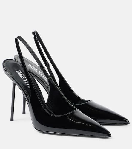 Lidia patent leather slingback pumps - Paris Texas - Modalova