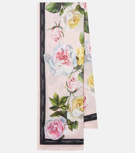 Dolce&Gabbana Floral scarf - Dolce&Gabbana - Modalova