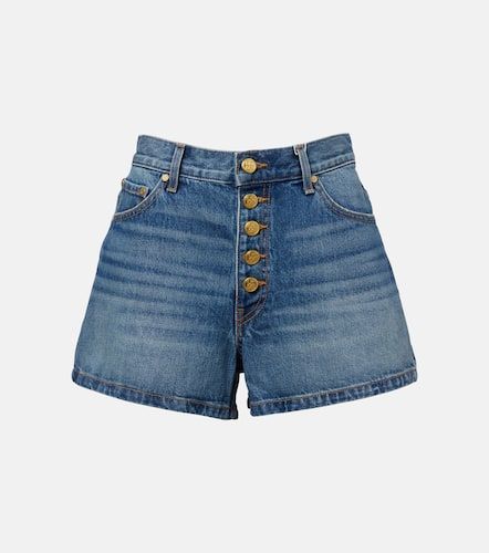 Short Greta à taille haute en jean - Ulla Johnson - Modalova