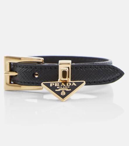 Prada Saffiano leather bracelet - Prada - Modalova