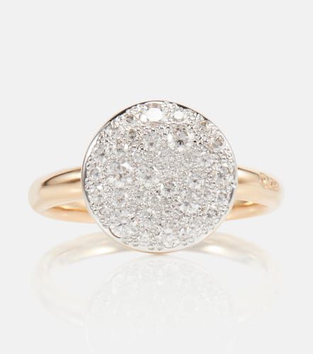 Sabbia 18kt yellow ring with diamonds - Pomellato - Modalova
