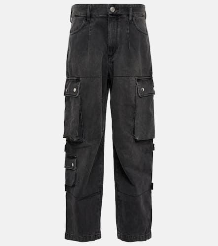 Elore denim cargo pants - Isabel Marant - Modalova