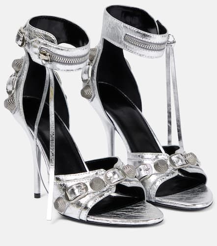 Cagole embellished leather sandals - Balenciaga - Modalova