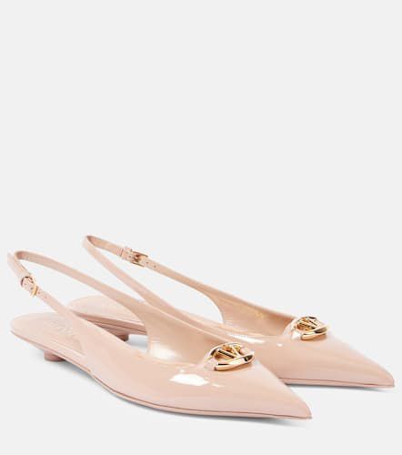 Ballerine slingback VLogo Bold in vernice - Valentino Garavani - Modalova