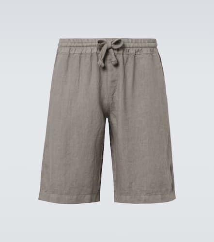 Fedeli Vico linen Bermuda shorts - Fedeli - Modalova