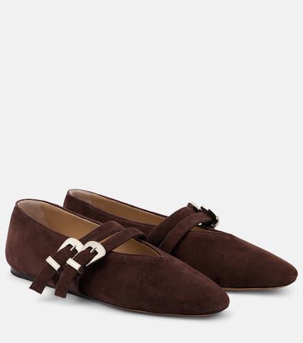 Le Monde BÃ©ryl Claudia suede Mary Jane flats - Le Monde Beryl - Modalova