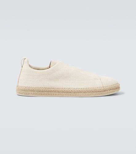 Zegna Zapatillas Triple Stitch - Zegna - Modalova