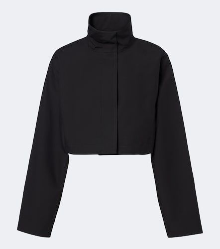 Alaïa Giacca cropped in cotone e seta - Alaia - Modalova