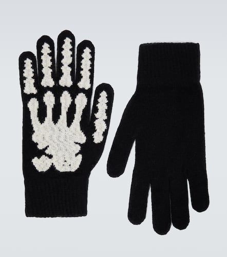 Amiri Skeleton cashmere gloves - Amiri - Modalova