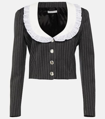 Alessandra Rich Blazer aus Wolle - Alessandra Rich - Modalova