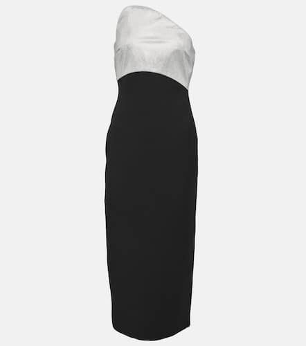 Embellished wool and silk midi dress - Roland Mouret - Modalova