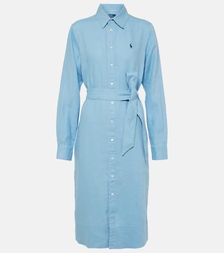 Hemdblusenkleid aus Leinen - Polo Ralph Lauren - Modalova