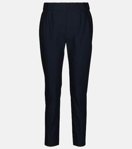 Pantalones tapered en mezcla de algodón - Brunello Cucinelli - Modalova