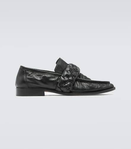 Astaire leather loafers - Bottega Veneta - Modalova