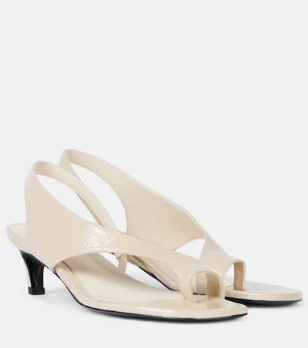 Toteme Leather thong sandals - Toteme - Modalova