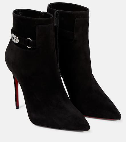 Ankle Boots Lock So Kate 100 aus Veloursleder - Christian Louboutin - Modalova